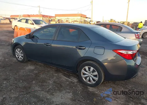 2014 Toyota Corolla Le from USA, damaged, VIN 2T1BURHE3EC062023